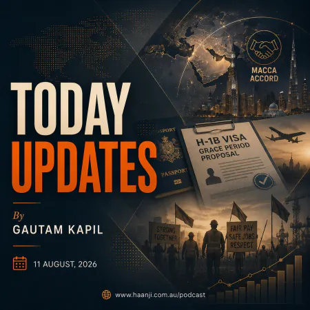 11 Aug - Today Updates - Colombia Earthquake, H-1B Visa Changes & Global Shifts - Gautam Kapil