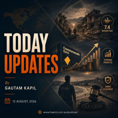 12 Aug - Today Updates - Colombia Earthquake & RBA Rate Freeze - Gautam Kapil
