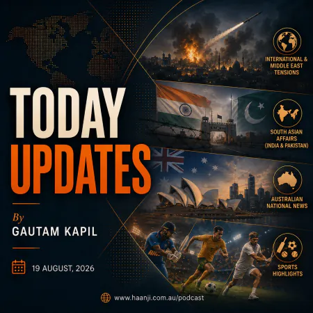 19 Aug - Today Updates - Middle East Conflicts, Aus-Japan Defence - Gautam Kapil