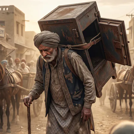 ਖ਼ਾਲੀ ਤਿਜੋਰੀ ਦਾ ਬੋਝ: ਨਵਾਬ ਸਾਹਿਬ ਦੀ ਕਹਾਣੀ - Punjabi Motivational Story