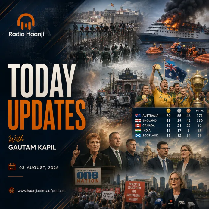 03 Aug - Today Updates - Global Wildfires, Economic Policy Shifts & Commonwealth Games Triumphs - Gautam Kapil