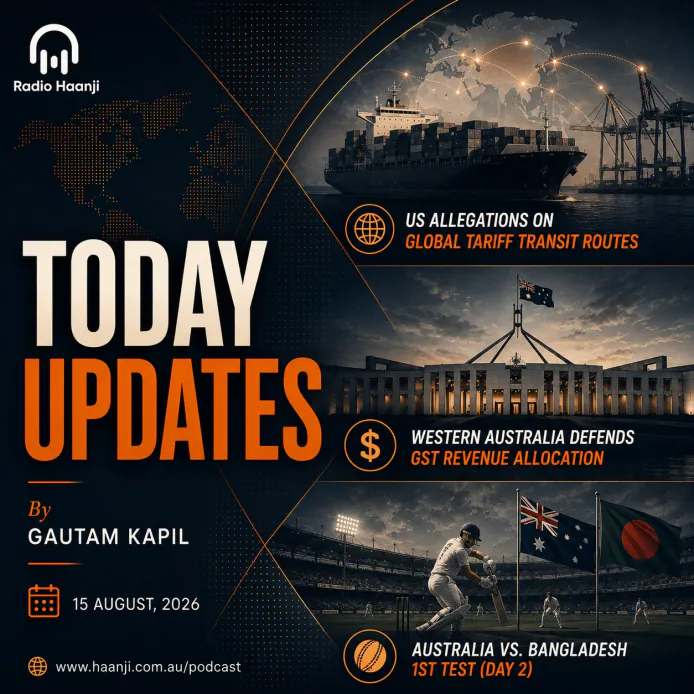 15 Aug - Today Updates - US Tariff Route Crackdown, Supreme Court Ruling on Comedians & Australia News - Gautam Kapil