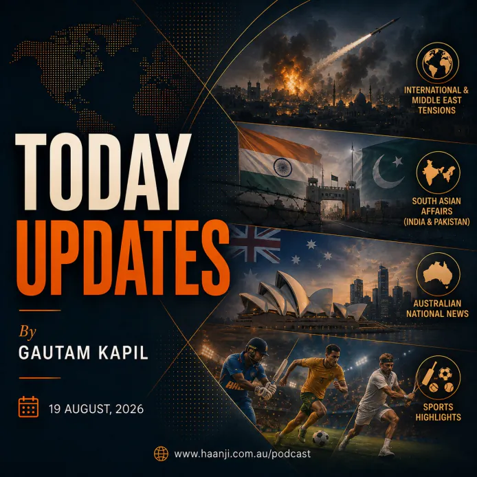 19 Aug - Today Updates - Middle East Conflicts, Aus-Japan Defence - Gautam Kapil