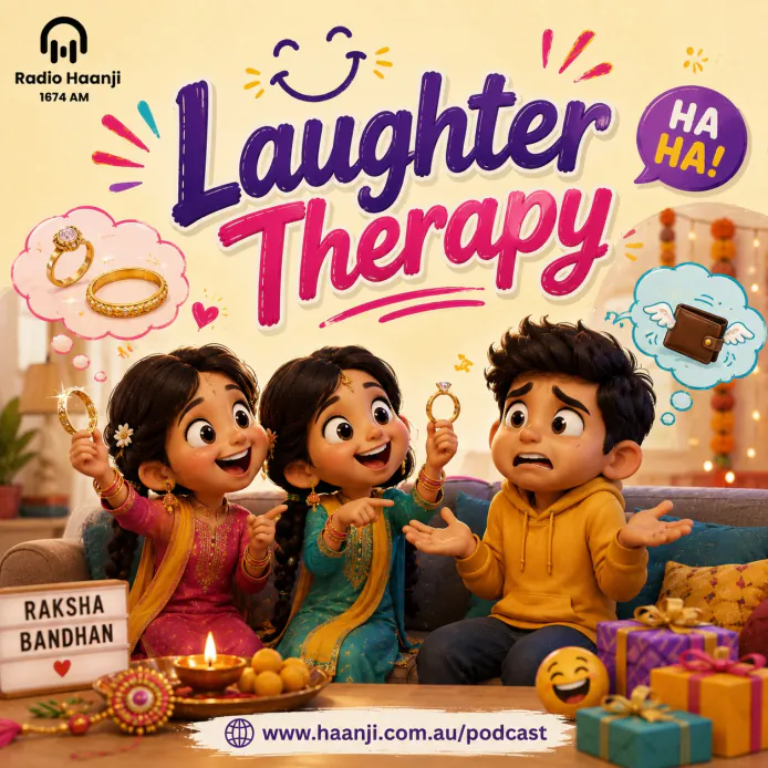 28 Aug - Laughter Therapy - Raksha Bandhan Joy, Kids Punjabi Boliyan, Book Week Fun - Nonia P Dayal & Krishna