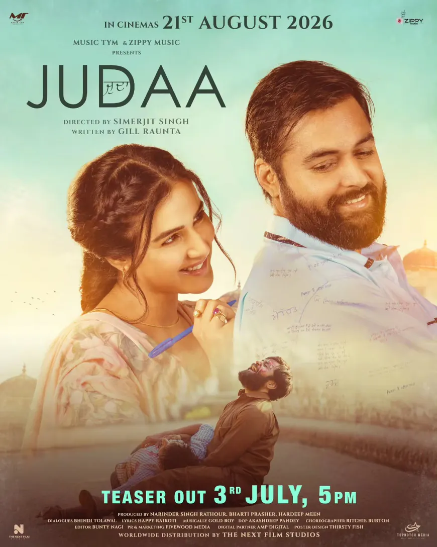 Judaa (2026): Punjabi Movie Release Date, Cast & Story