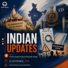 03 Sept - Indian Updates - Ram Janmabhoomi CEO, ED vs Punjab Police - Pritam Singh Rupal