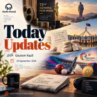 23 Sept - Today Updates - Global Affairs, Australian Politics & Sports - Gautam Kapil