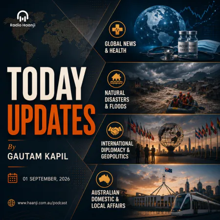 01 Sept - Today Updates - SCO Summit, Australia Property Shifts & Messi Retires - Gautam Kapil
