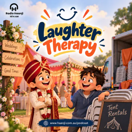 23 Sept - Laughter Therapy: Kids Fun, Funny Riddles & Punjabi Jokes - Ranjodh Singh & Preetinder Grewal