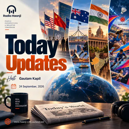24 Sept - Today Updates - Global AI Tensions and Australian Airport Strikes - Gautam Kapil