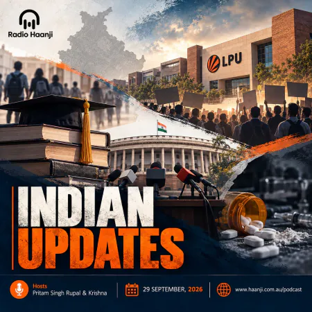29 Sept -Indian Updates - Campus Unrest & Political Blame Game - Pritam Singh Rupal