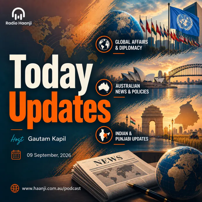 09 Sept - Today Updates - Aus Social Media Laws & Punjab Strike - Gautam Kapil