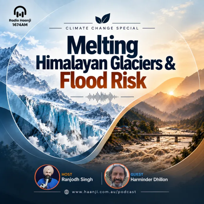 Melting Himalayan Glaciers & Flood Risk - Climate Change Special - Harminder Dhillon