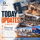 16 Oct - Today Update - Global Passports, Middle East & Australian Healthcare - Gautam Kapil