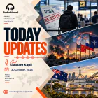 30 Oct - Today Updates - Australia Visa Rejections and Global Flashpoints - Gautam Kapil