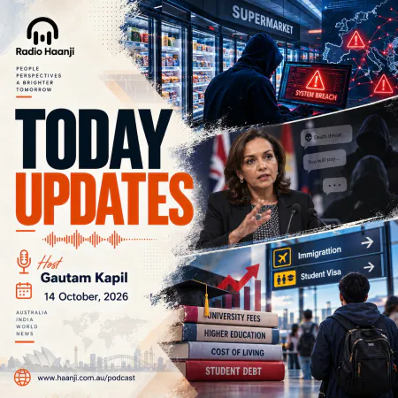 14 Oct - Today Update - Global Cyberattacks & Australian Policy News - Gautam Kapil