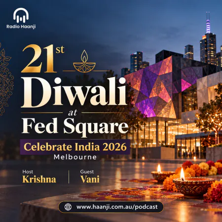 21st Diwali at Fed Square: Celebrate India 2026 Melbourne - Krishna & Vani