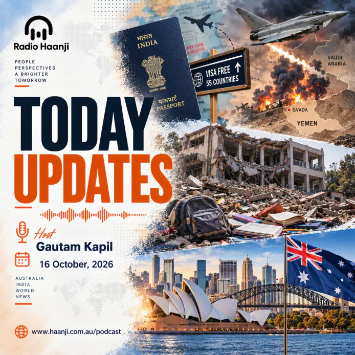 16 Oct - Today Update - Global Passports, Middle East & Australian Healthcare - Gautam Kapil