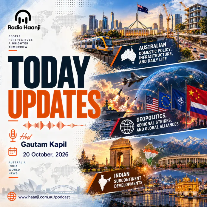 20 Oct - Today Updates - Attack on MP Helen Haines, European Civil Unrest, and NAB Job Cuts - Gautam Kapil