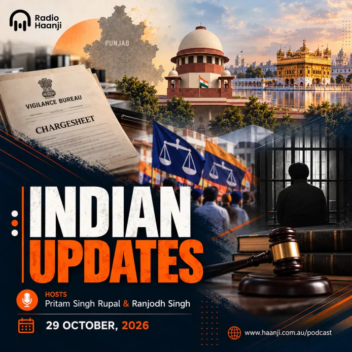 29 Oct -Indian Updates - Punjab Vigilance Chargesheet Majithia Akali BJP Alliance - Pritam Singh Rupal